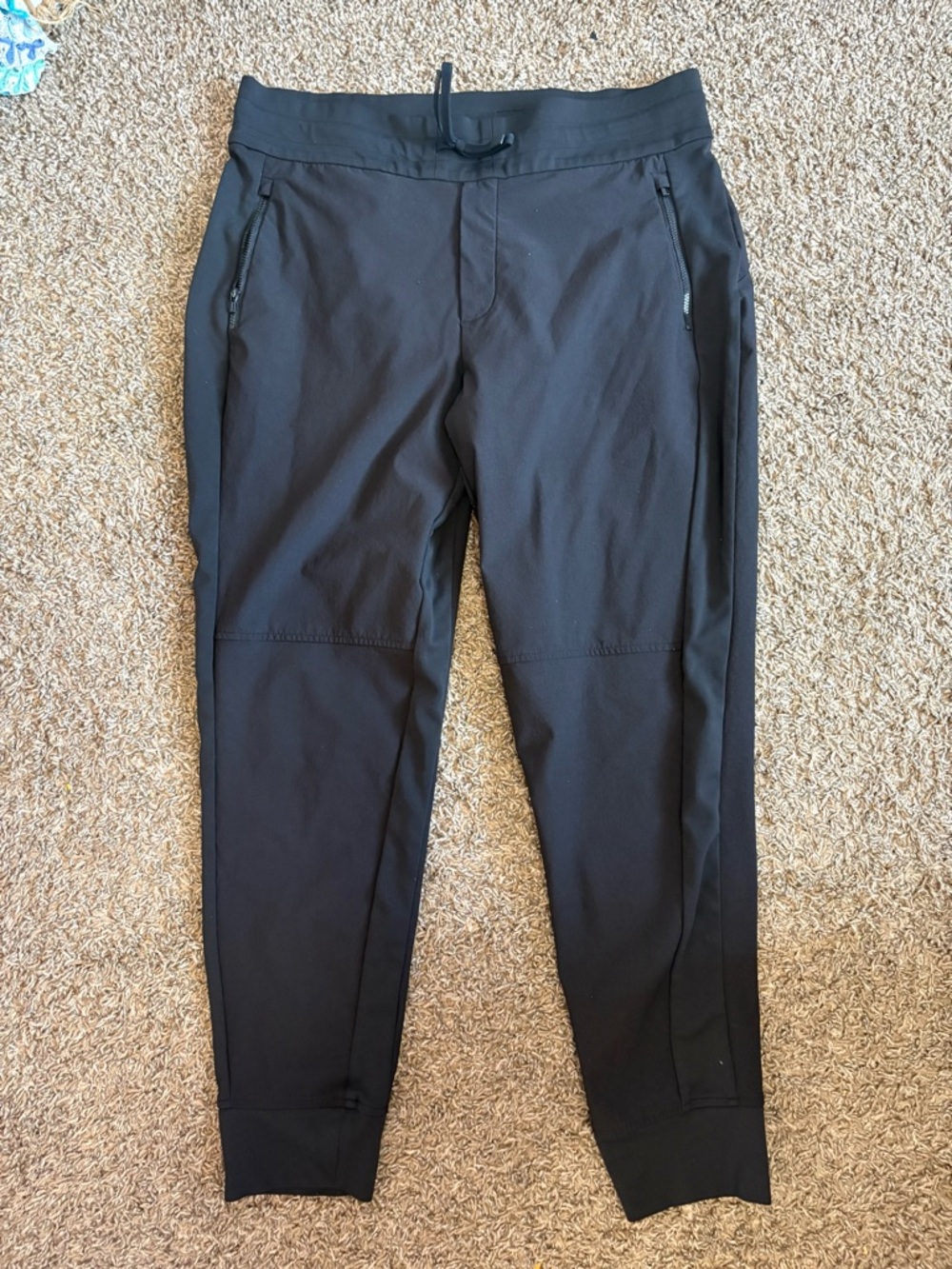 Athleta Headlands Hybrid Trek Jogger Pants Womens Sz 14 Black EUC